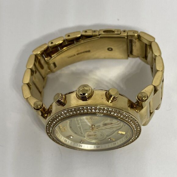 Michael Kors Parker MK5354 Womens Stainless Steel Analog Dial Quartz Watch UC802 - Picture 8 of 12